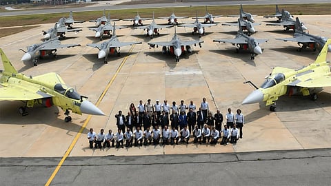 The F404-IN20 powers the single-engine indigenous fighter being manufactured by HAL for the Indian Air Force