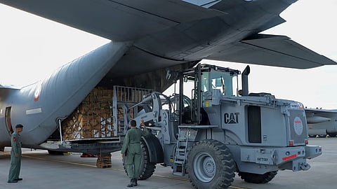 With the latest dispatch, India has sent more than 74 tonnes of relief materials to Nepal since the disaster struck on August 26