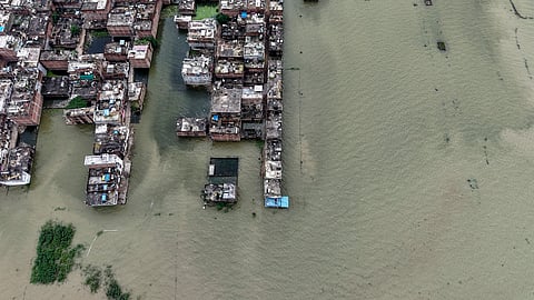 While the decline in water levels has offered hope that the immediate pressure may ease, the situation remains precarious along the Sharda