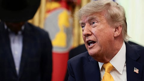 Trump had earlier described the mass crossing as an “invasion of a country” and saying he had never witnessed anything comparable