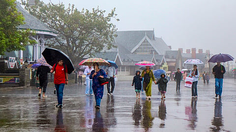 Apart from heavy rainfall, thunderstorms accompanied by lightning and gusty winds have been forecast over several regions