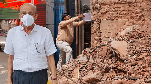 Police detained Hariram Gupta after launching an extensive search for him following the collapse of the decades-old building housing the boys’ PG accommodation