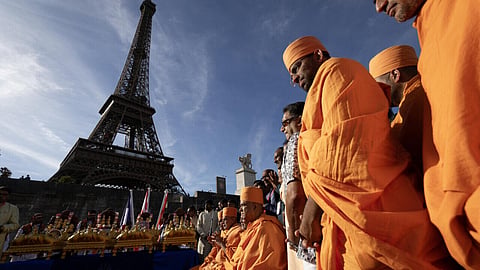 The Ministry of External Affairs has responded to the controversy surrounding the Eiffel Tower’s temporary closure | Representational image/X/@ShrutiDhore
