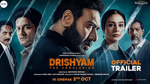 The trailer of 'Drishyam: The Conclusion' has been released, bringing Ajay Devgn back as Vijay Salgaonkar as a new chapter unfolds around his family