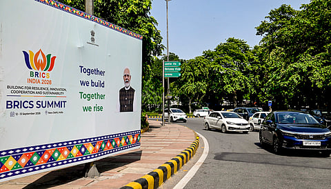 A glimpse of preparations ahead of the upcoming 18th BRICS Leaders's Summit 2026, in New Delhi | PTI