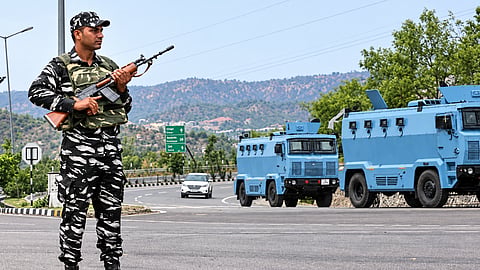The incident took place when the CRPF vehicles were moving along NH-2, the strategically important highway connecting Imphal with Dimapur in Nagaland
