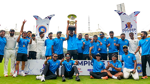 East Zone had effectively put the contest beyond South Zone by amassing 708 in their first innings
