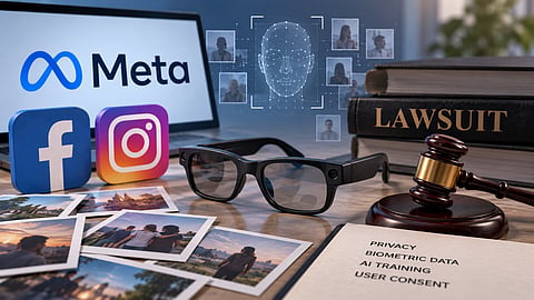 Meta faces legal action over allegations that user photos and biometric information were used for facial recognition technology and generative AI training | Representational image