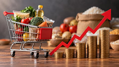 Government data showed retail inflation picking up in August, even as the Reserve Bank kept key policy rates unchanged amid inflation concerns | Representational image
