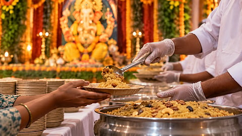Mandals are required to source ingredients from registered and licensed suppliers and maintain records to ensure food safety and traceability | Representational image
