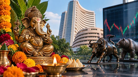 The stock market will remain shut for Ganesh Chaturthi on Monday, with NSE and BSE trading scheduled to resume on September 15 | Representational image