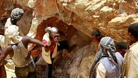 Local official says 82 bodies have now been recovered from al-Zara mine as rescuers struggle without heavy machinery in West Kordofan

