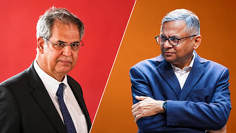 The Chandrasekaran reappointment dispute has widened between Tata Sons and Tata Trusts, with both sides offering different interpretations of Article 121