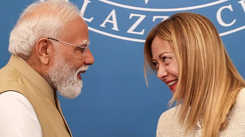 She further said that ‘Italy and India continue to strengthen their deep bond of friendship, building together a future of cooperation and prosperity for our Nations’
