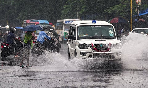 A low-pressure area may form over the north Andaman Sea as the IMD forecasts more rain across Kolkata and Bengal in the coming days | PTI