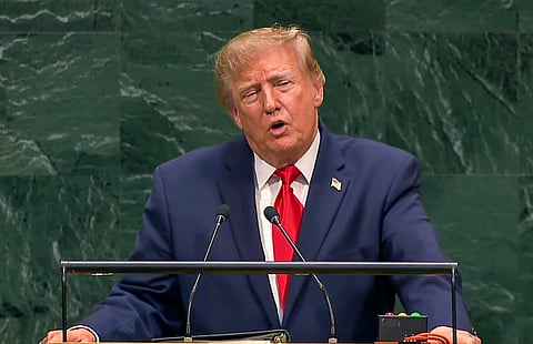Trump had dismissed warnings over existential AI risks as a “hoax” while saying the Justice Department could intervene if necessary

