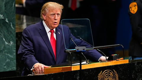 Trump had defended the US war against Iran and urged countries to economically isolate Tehran as he addressed world leaders in New York