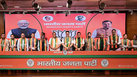Meghalaya's BJP strength rises to 10 as eight UDP MLAs join the party ahead of 2028 polls | PTI
