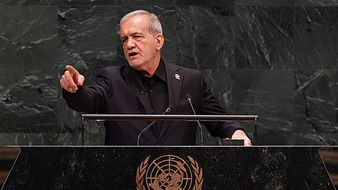 Masoud Pezeshkian had accused Washington of misreading Iran and rejected threats a day after Trump warned Tehran of annihilation