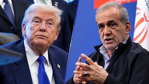 Pezeshkian had signalled readiness for negotiations but warned that Iran would not accept diplomacy conducted through threats or force