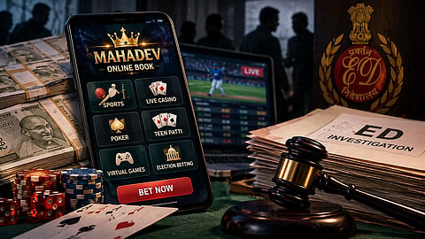 The ED has told a Raipur court that Mahadev and its sister websites generated massive alleged proceeds through an illegal online betting network | Representational image