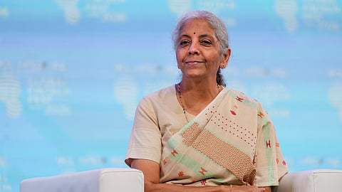 Union Finance Minister Nirmala Sitharaman during the Global Fintech Fest 2026, in Mumbai | PTI