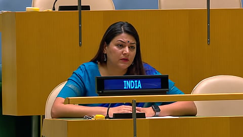 India’s UN representative criticised Pakistan’s army-backed rule, Kashmir claims and record on terrorism and minority rights | X