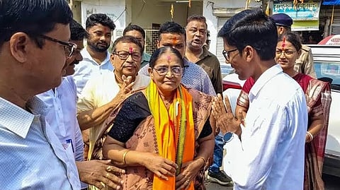 BJP's Hasirani Rath targets wider Nandigram margin amid TMC candidate's withdrawal | X