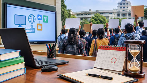 Around 1,000 Bengal ICT teachers demand regular jobs as contractual appointments near expiry | Representational Image