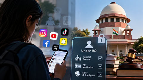 A PIL before the Supreme Court seeks age-based restrictions, parental consent and enforceable safeguards for children using social media platforms