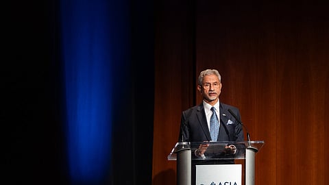Union External Affairs Minister S Jaishankar during an event at Asia Society, in New York | File image/PTI