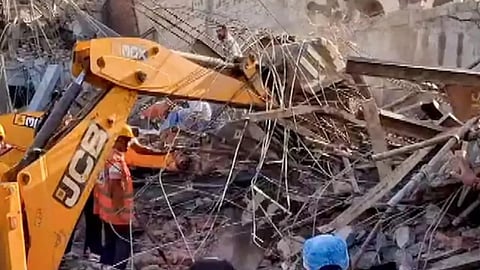 Rescue operation ends in Ambala after building collapse kills six, leaves 18 injured | X