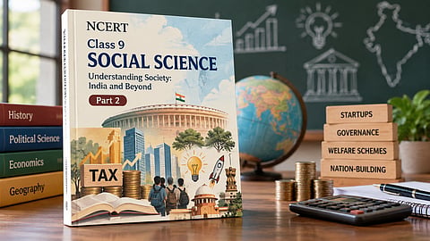 The new NCERT Class 9 Social Science textbook introduces students to taxation, personal finance, entrepreneurship and nation-building | Representational image