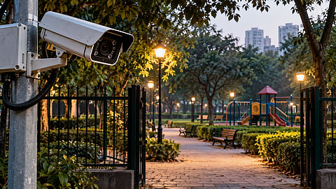 Only 16 of the 736 DDA parks had CCTV cameras during the safety audit | Representational image