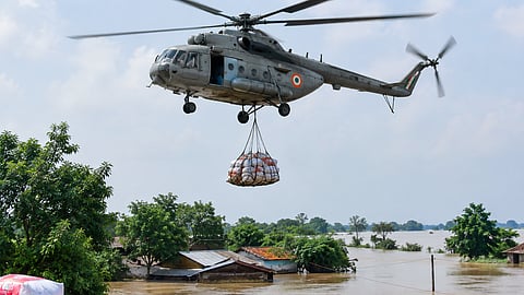Flood-hit Saran sees one death and three injuries during IAF helicopter relief operation | Representational Image