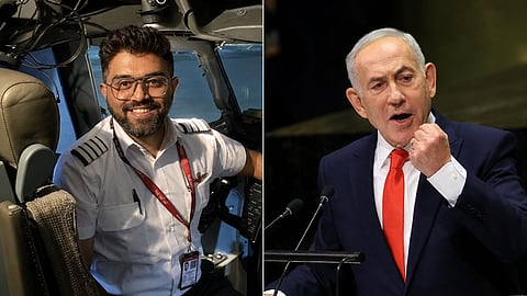 Smit Machchhar tells Netanyahu how he fought through injuries to escape the cockpit | File Image