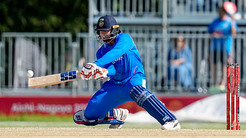Sooryavanshi had returned to the XI during India’s Asian Games campaign but faced stiff competition for an opening spot against West Indies

