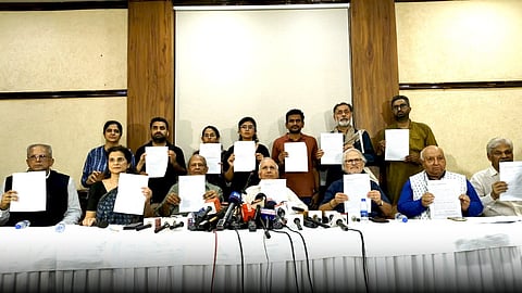 Former officials and activists had demanded Kumar’s resignation, though members acknowledged that their “people’s impeachment” initiative itself carried no legal sanctity