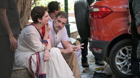 Rahul Gandhi, Priyanka Gandhi Vadra named in FIRs linked to Opposition's protest over SIR | File Image