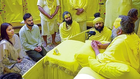 Virat Kohli’s team said his visits to Premanand Maharaj’s ashram are driven by his 'deep faith and reverence' for the spiritual leader | File image/PTI