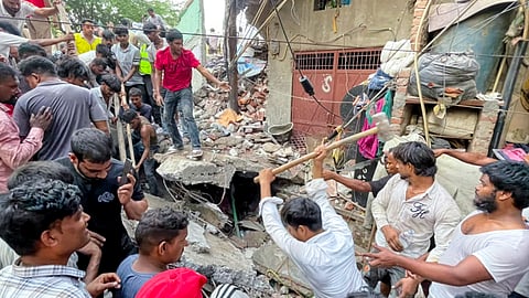 Mother dies in Seemapuri collapse as her three-year-old son survives and awaits her return | PTI