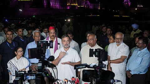 The Opposition submitted a memorandum demanding the CEC's resignation and announced plans to approach the Supreme Court on Monday