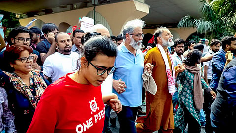 Neha Bora calls fresh protest over SIR as police continue detentions and enforce restrictions | PTI