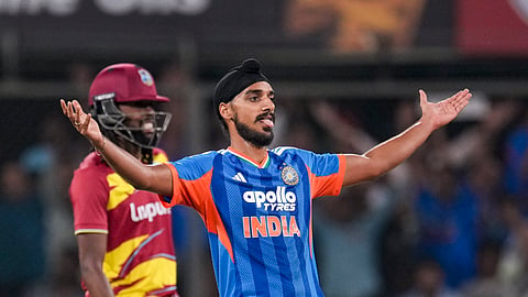 Arshdeep Singh's three wickets and crucial middle-over breakthroughs had restricted the West Indies to 209 for seven