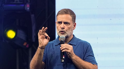 Rahul Gandhi announced a Supreme Court move over the CEC protest row and urged people to join the INDIA bloc's march at Barakhamba junction on Monday | File image/PTI