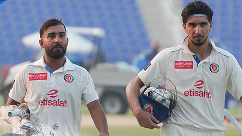 The opener had struck 111 off 332 deliveries as Afghanistan survived 142 overs in their second innings