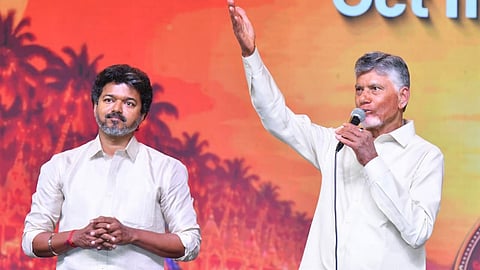 Naidu says Andhra Pradesh has already released 4.08 TMC of water despite shortages, backs Godavari-Cauvery river-linking initiative

