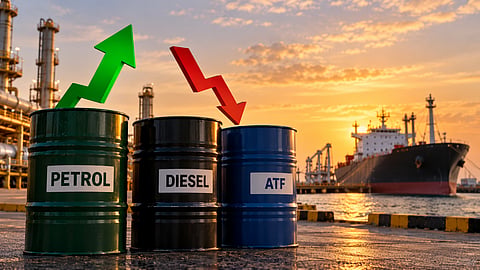 Amid West Asia tensions, the Centre has revised windfall taxes on fuel exports, reducing the diesel levy and increasing the duty on petrol for the next fortnight