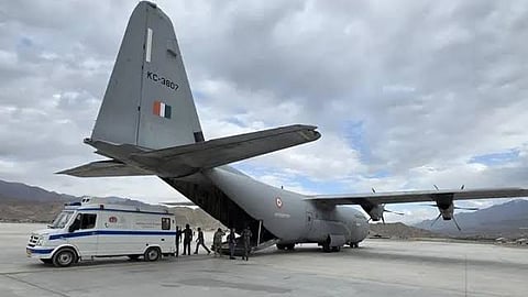 Patient flown to Palam air base and shifted to AIIMS as Defence Ministry highlights IAF's rapid humanitarian response capabilities