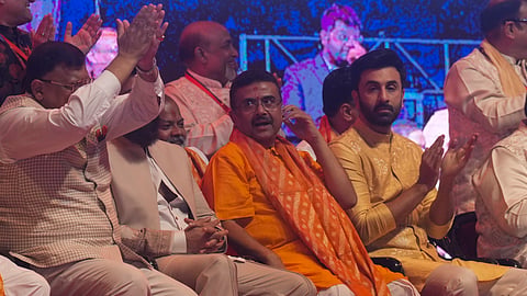 At Salt Lake Ravan Dahan event, Adhikari targets alleged infiltration and highlights rise in Durga Puja celebrations across state